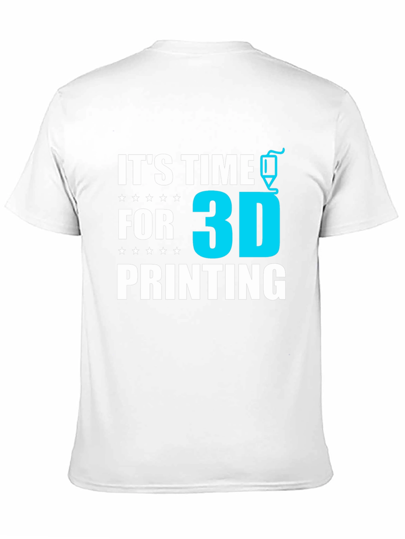Its Time For 3D Printing T-Shirt