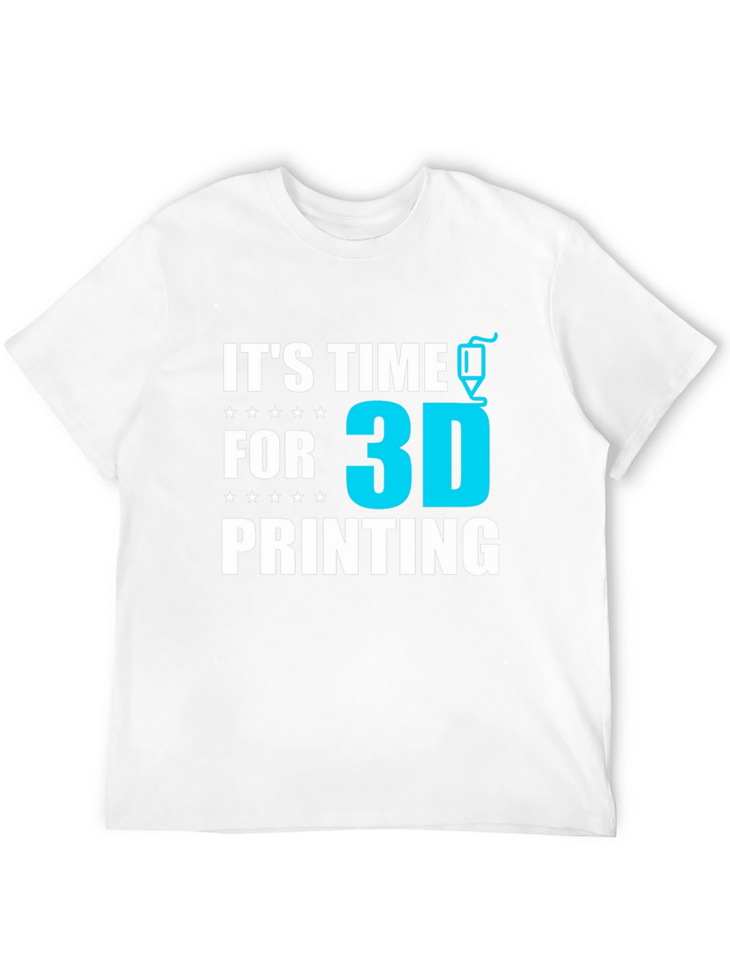 Its Time For 3D Printing T-Shirt