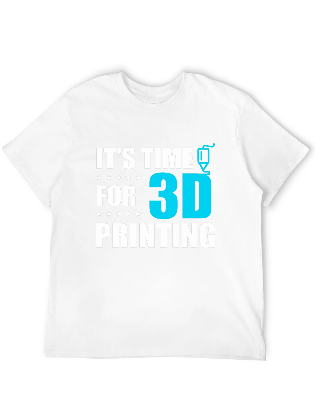 Its Time For 3D Printing T-Shirt