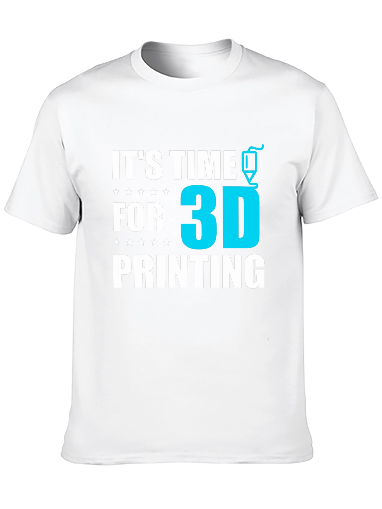 Its Time For 3D Printing T-Shirt
