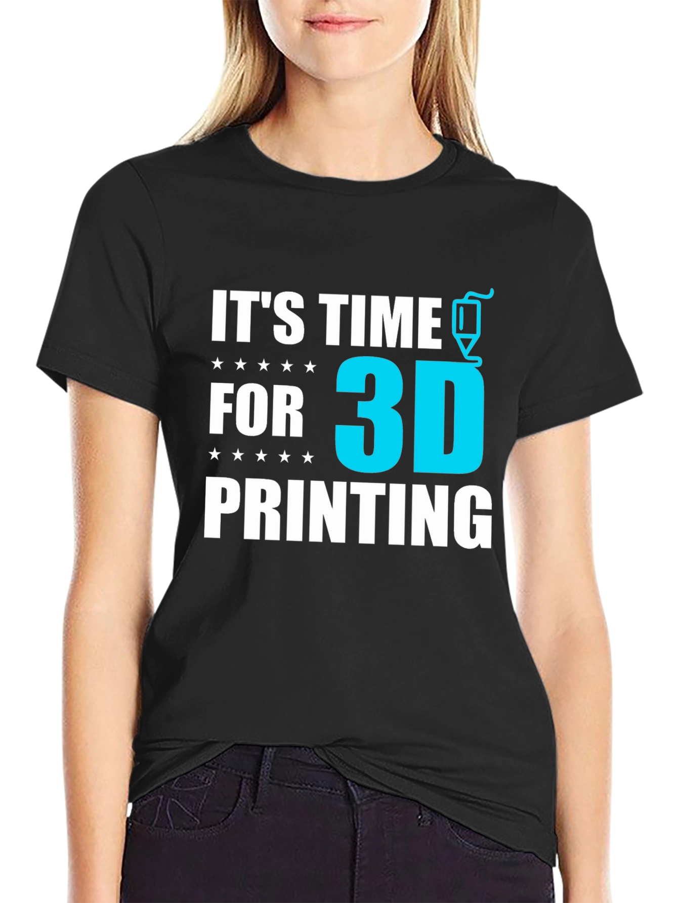 Its Time For 3D Printing T-Shirt