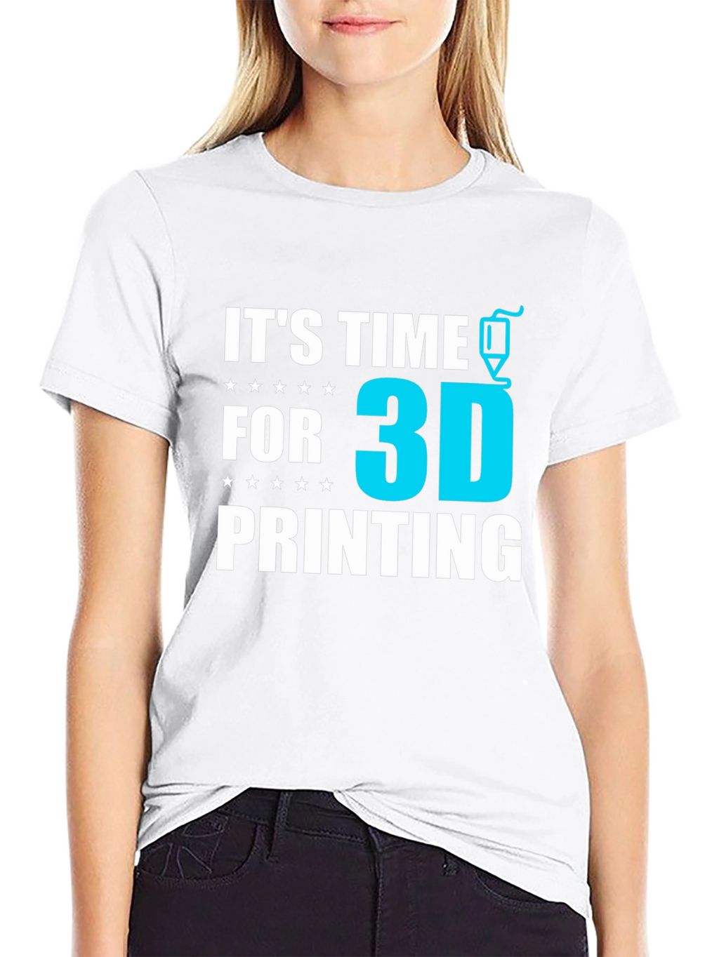 Its Time For 3D Printing T-Shirt