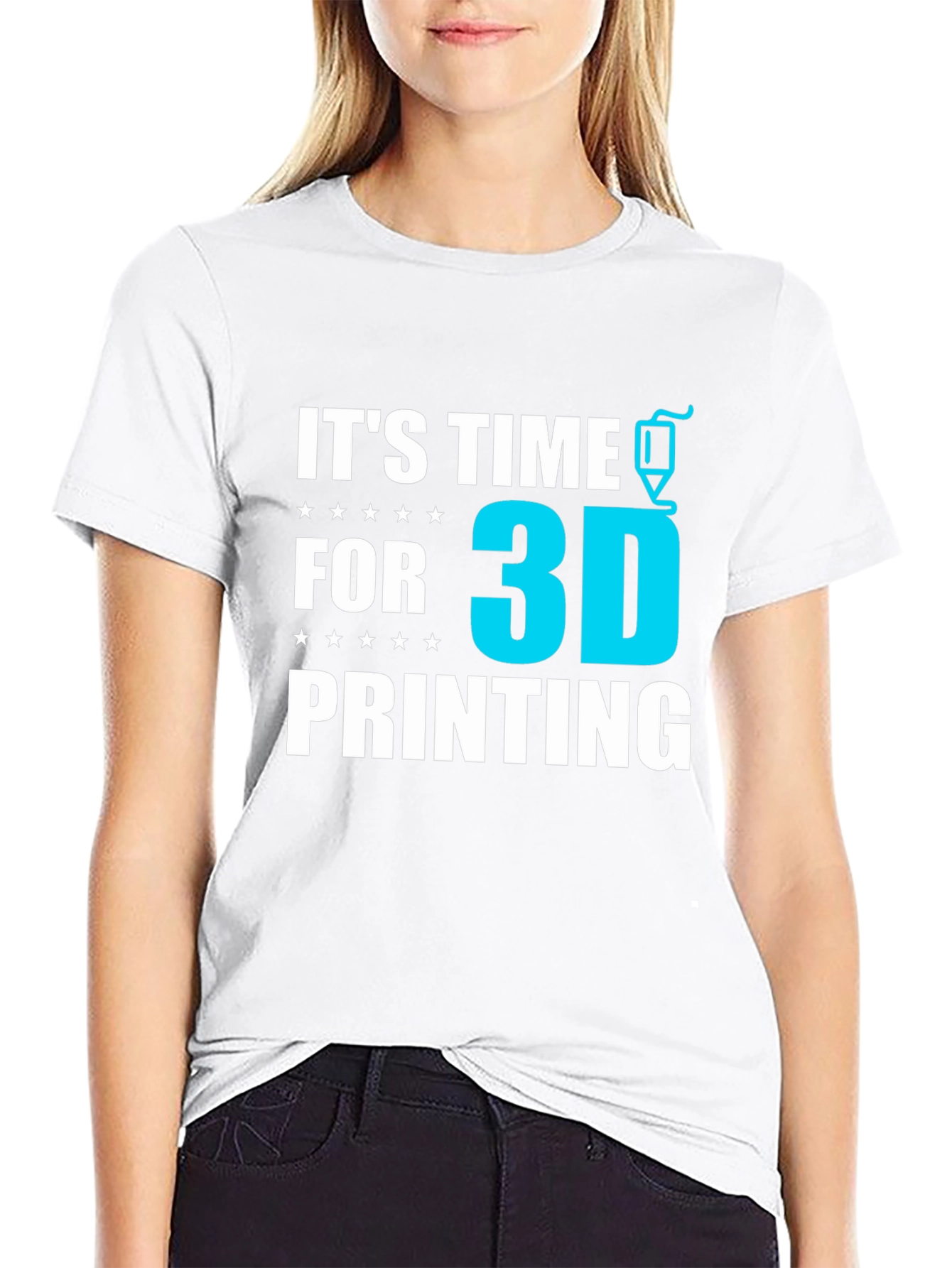 Its Time For 3D Printing T-Shirt