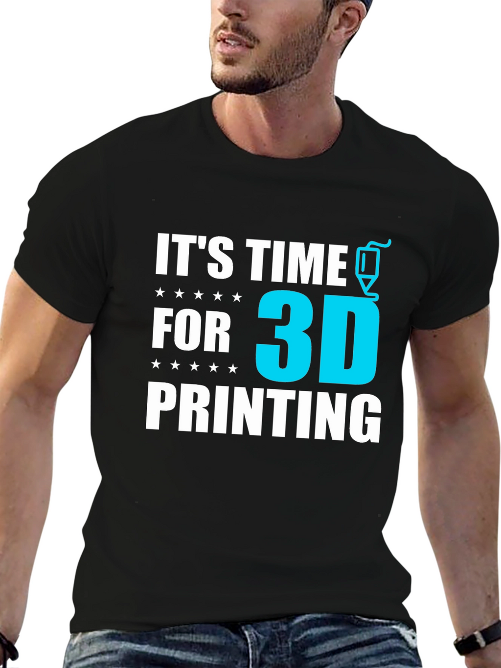 Its Time For 3D Printing T-Shirt
