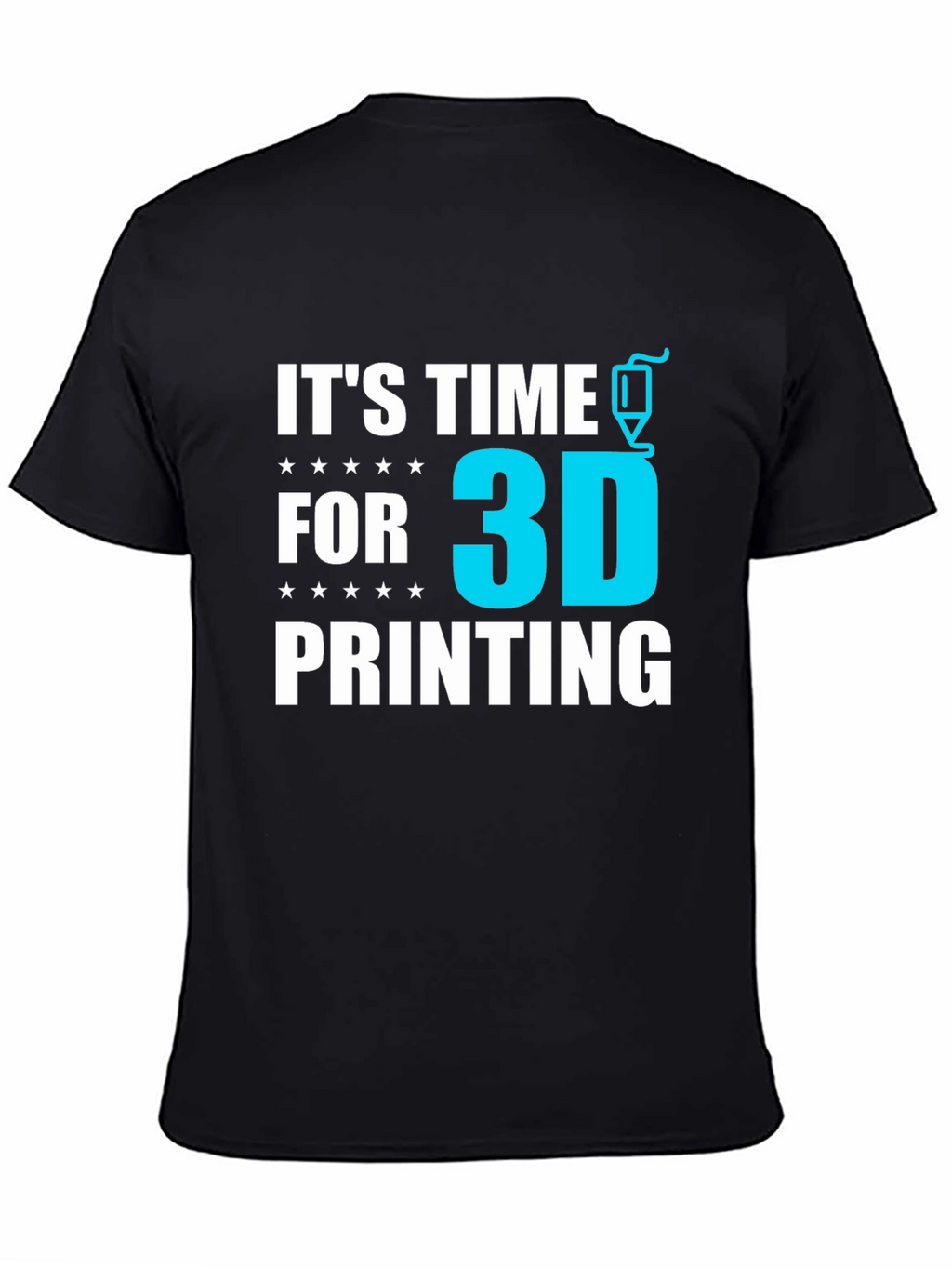 Its Time For 3D Printing T-Shirt
