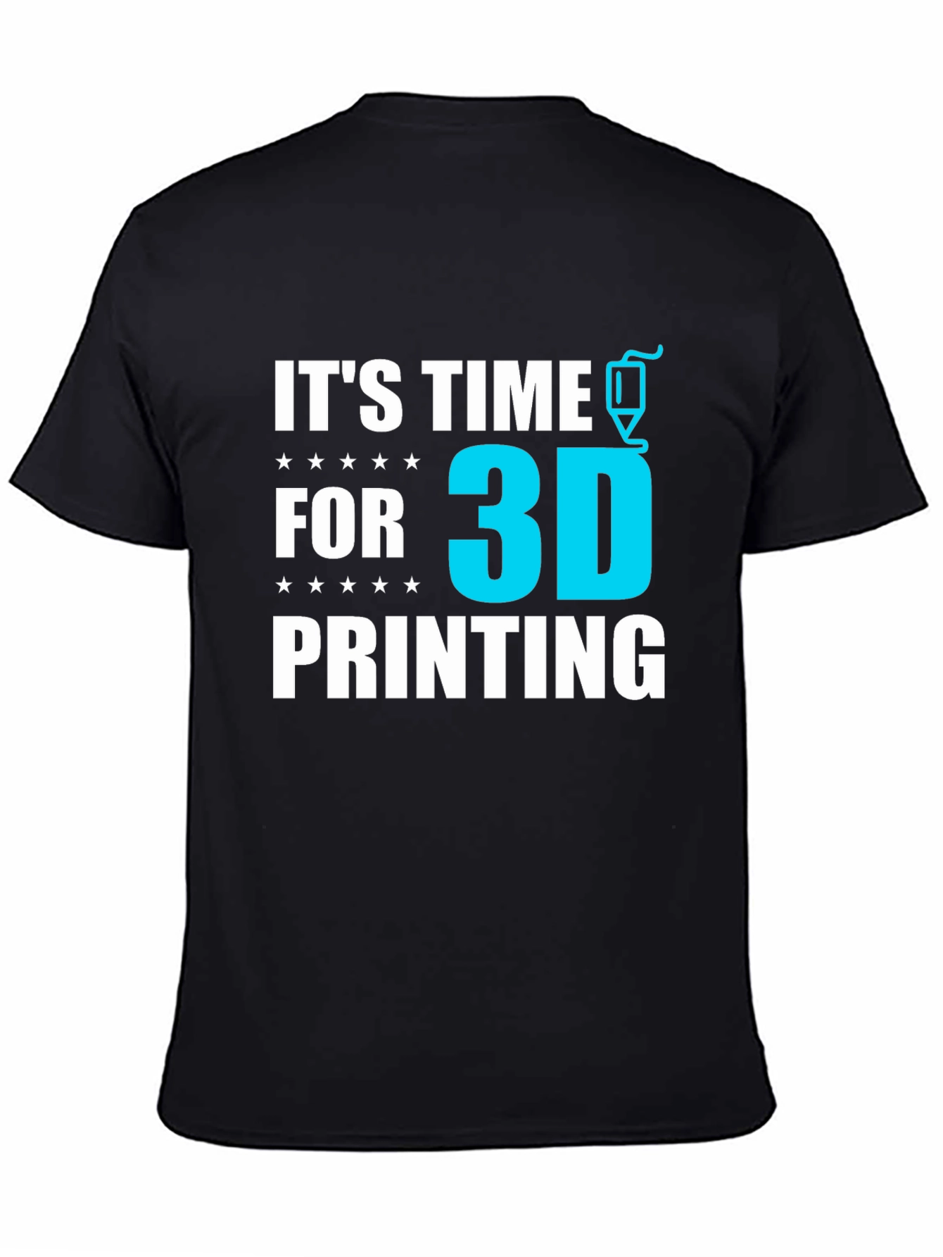 Its Time For 3D Printing T-Shirt