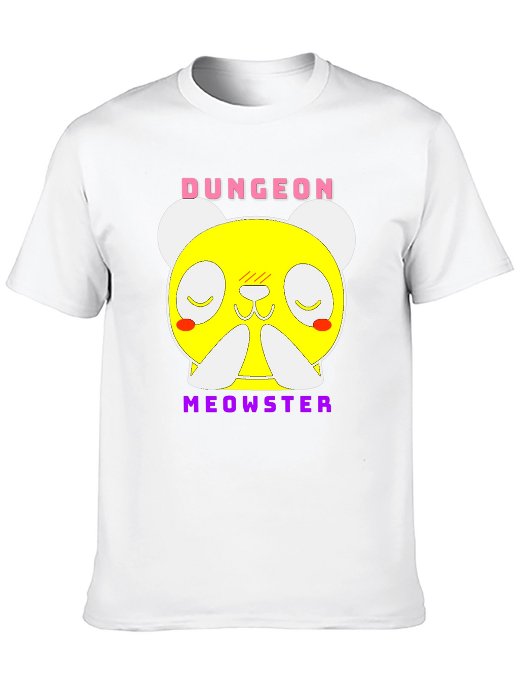 Dungeon Meowster Graphic T-Shirt Black