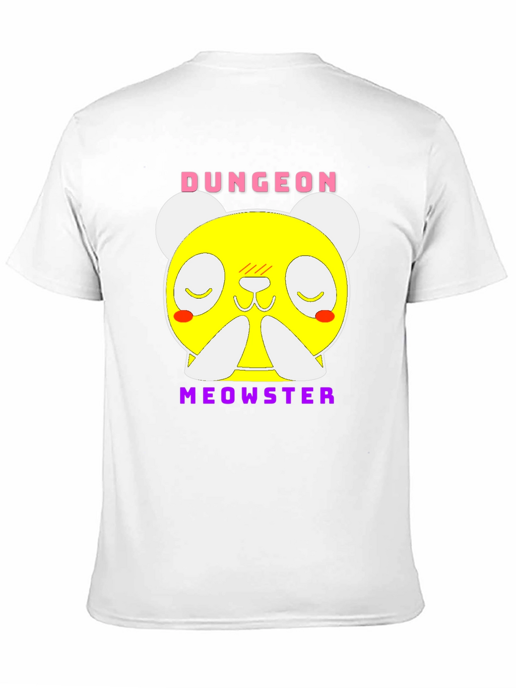 Dungeon Meowster Graphic T-Shirt Black