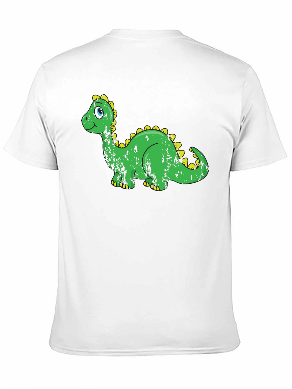Cartoon Dinosaur Graphic Print T-Shirt