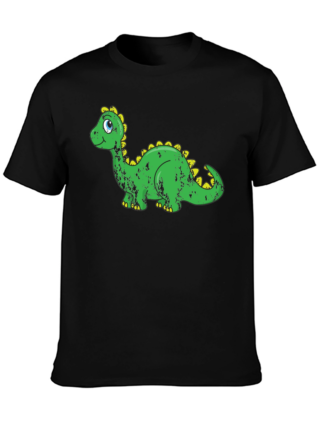 Cartoon Dinosaur Graphic Print T-Shirt