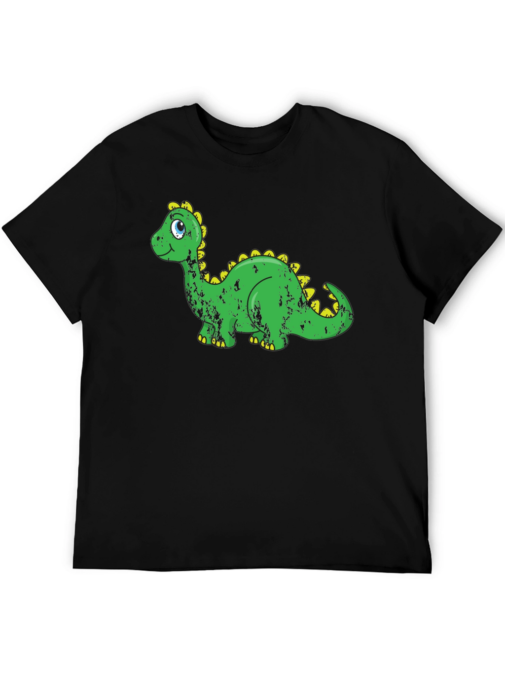 Cartoon Dinosaur Graphic Print T-Shirt