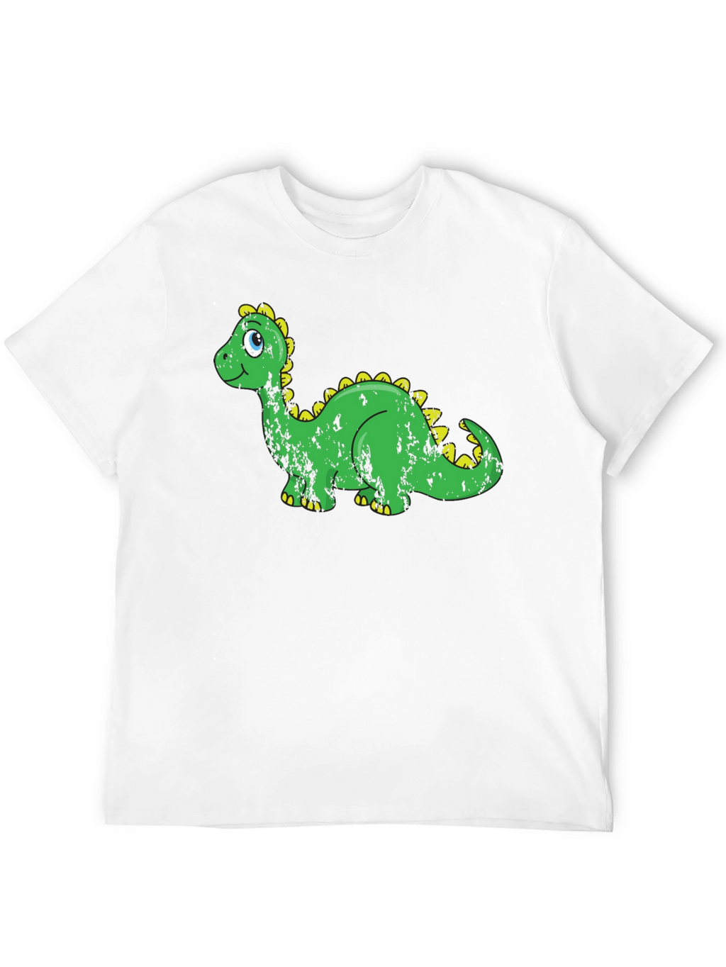 Cartoon Dinosaur Graphic Print T-Shirt