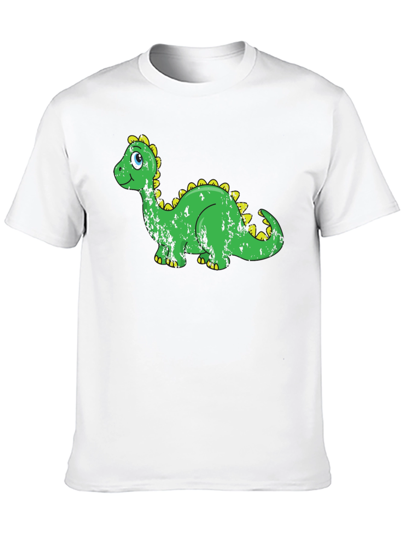 Cartoon Dinosaur Graphic Print T-Shirt