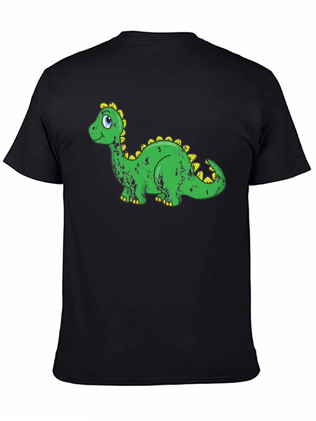 Cartoon Dinosaur Graphic Print T-Shirt
