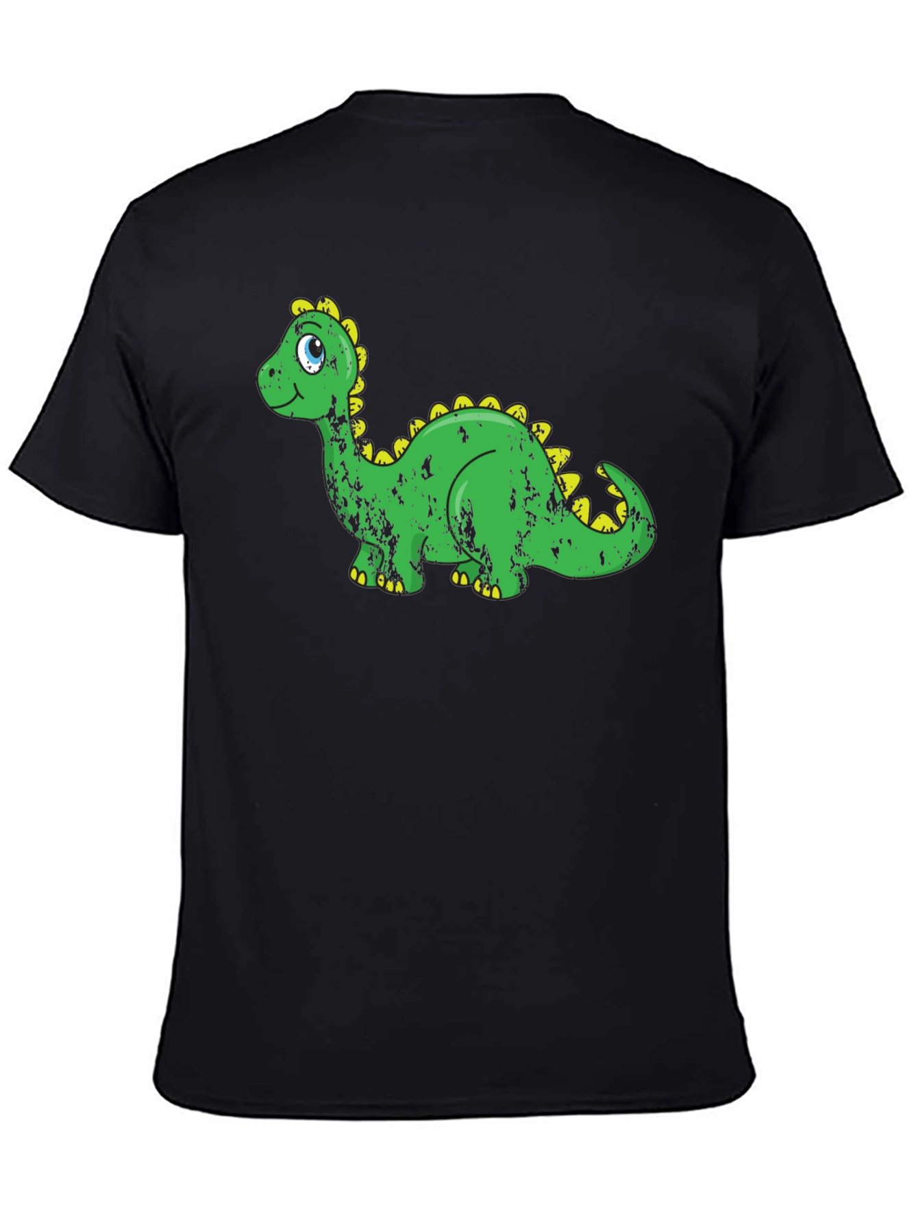 Cartoon Dinosaur Graphic Print T-Shirt