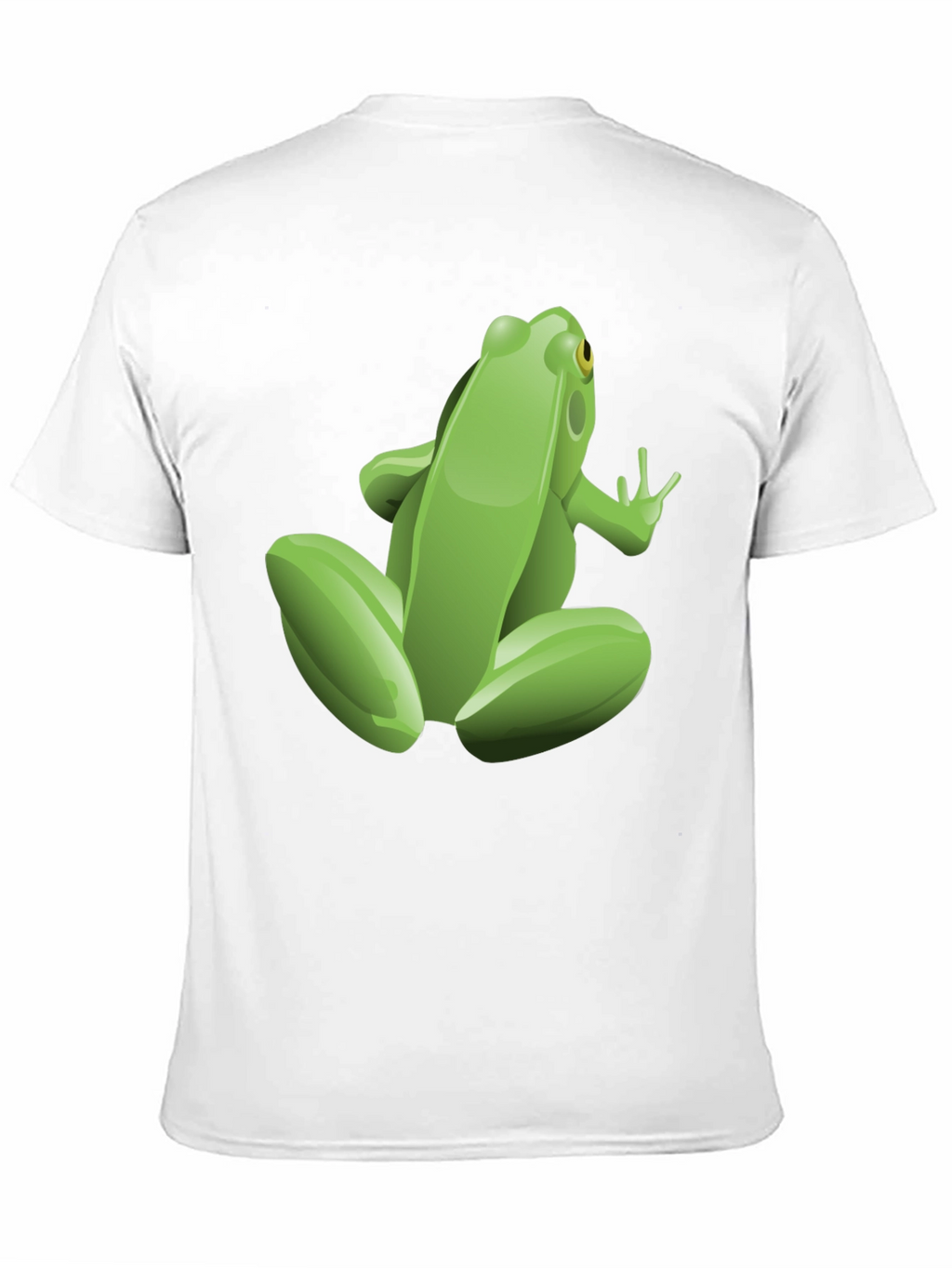 Frog Graphic Tee - Black Cotton T-Shirt