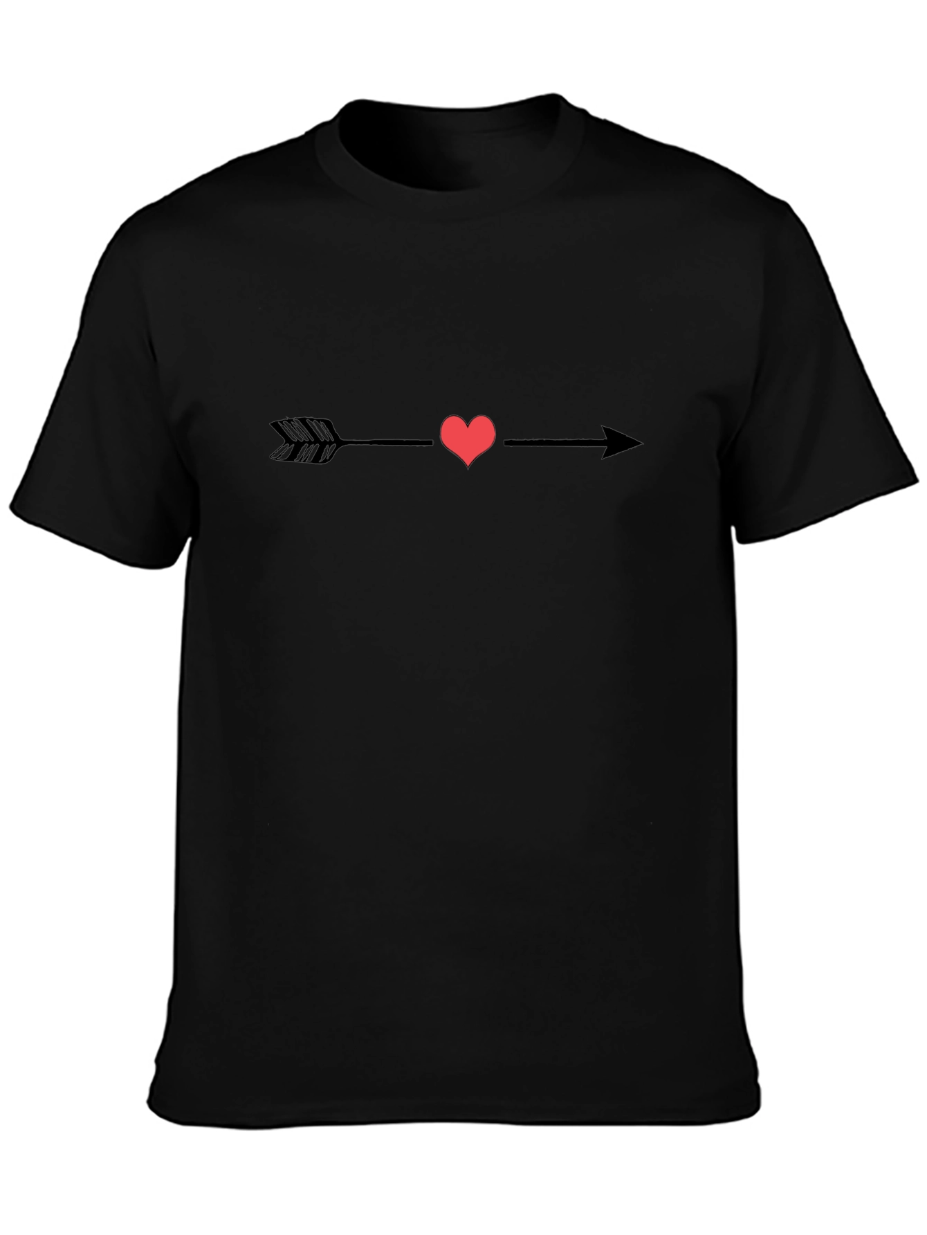 Heart Arrow Graphic Tee - Love & Style