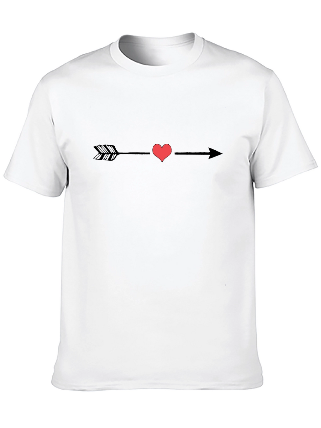 Heart Arrow Graphic Tee - Love & Style