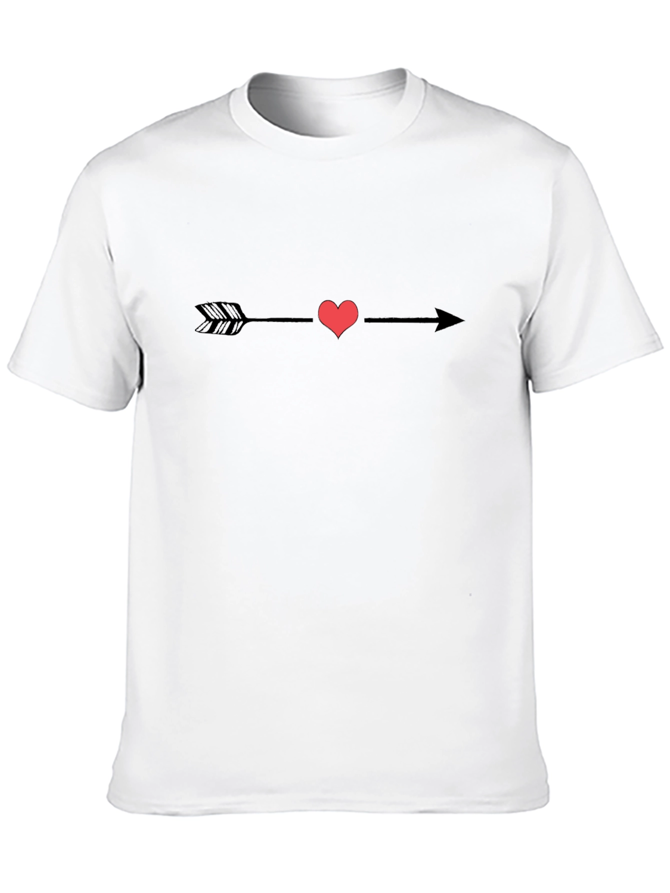 Heart Arrow Graphic Tee - Love & Style