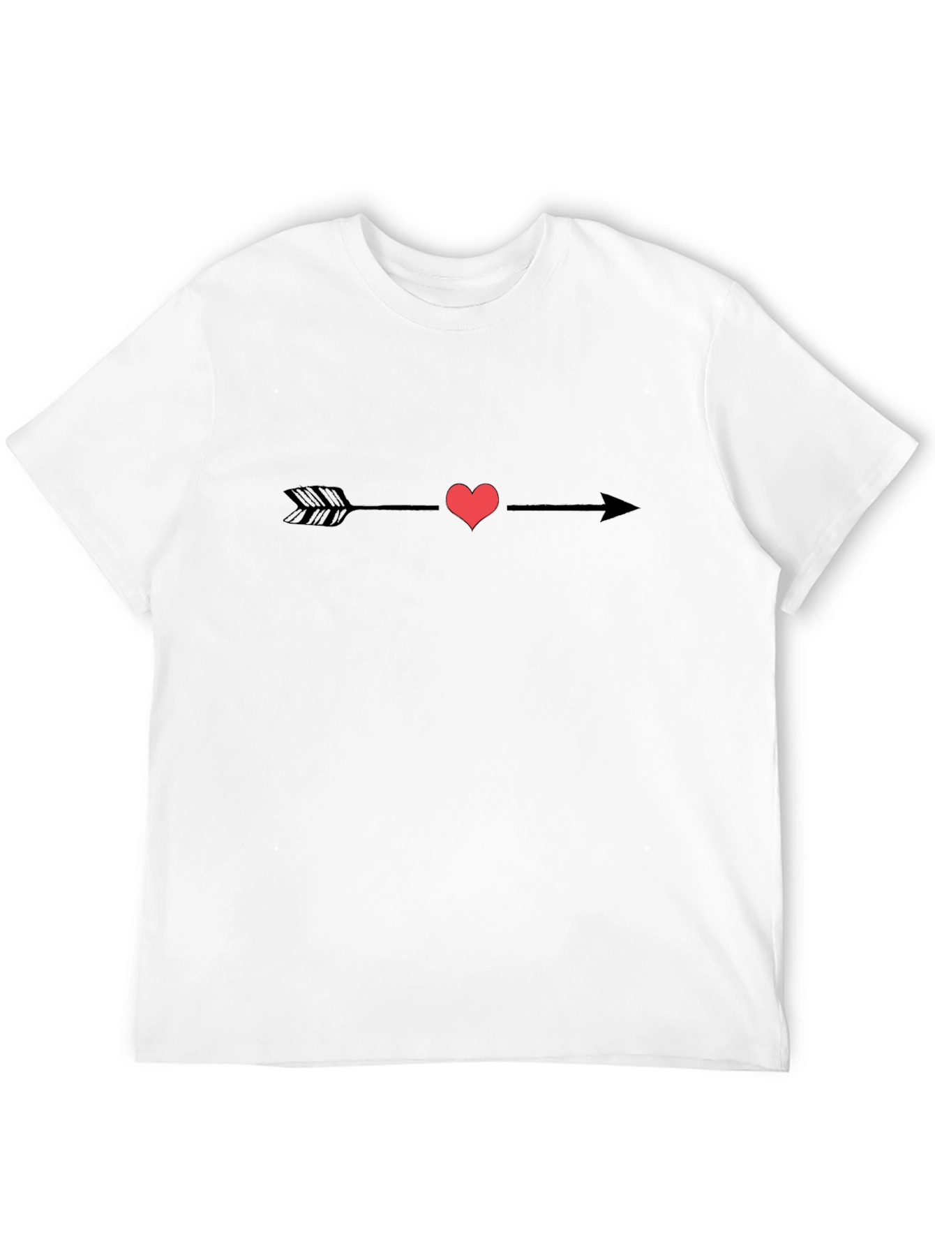 Heart Arrow Graphic Tee - Love & Style