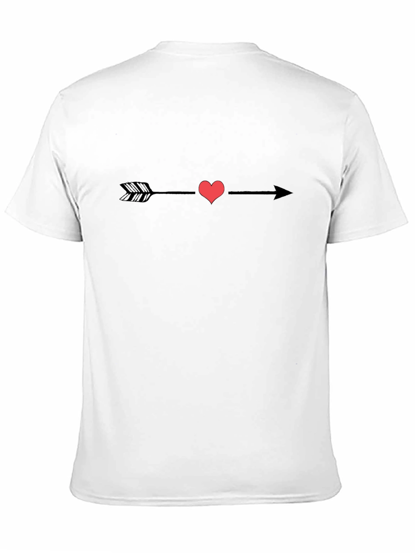 Heart Arrow Graphic Tee - Love & Style