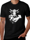 Buff Bull I Love Dad Graphic T-Shirt