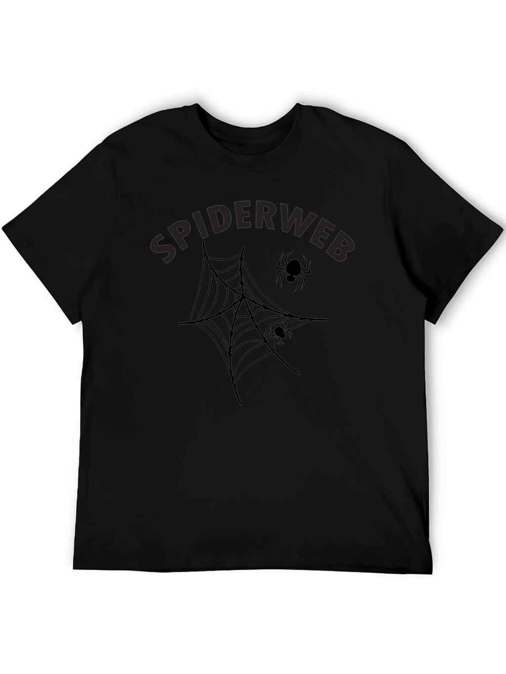 Spiderweb Graphic Tee - Halloween Fashion