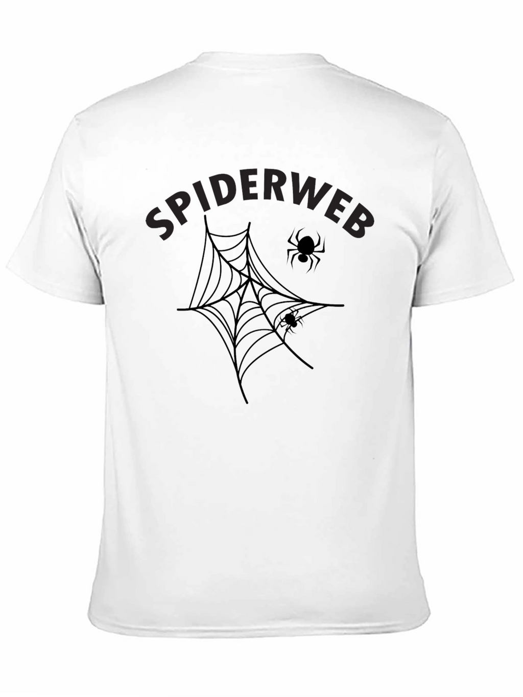 Spiderweb Graphic Tee - Halloween Fashion