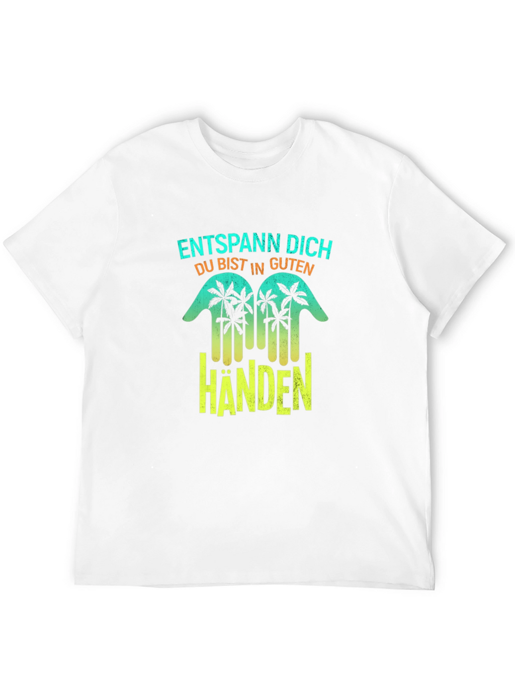Entspann Dich Black T-Shirt - Relax in Good Hands
