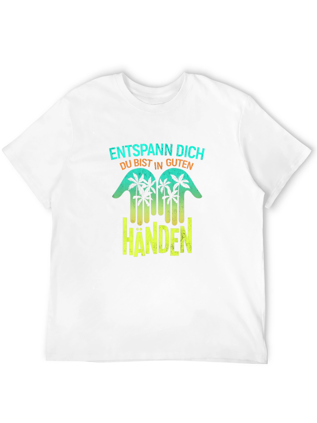 Entspann Dich Black T-Shirt - Relax in Good Hands