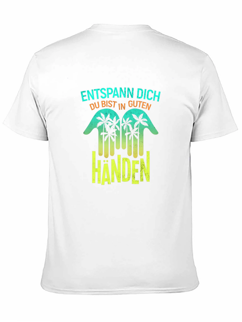 Entspann Dich Black T-Shirt - Relax in Good Hands