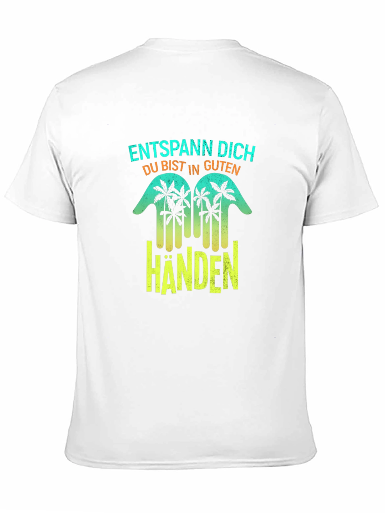 Entspann Dich Black T-Shirt - Relax in Good Hands