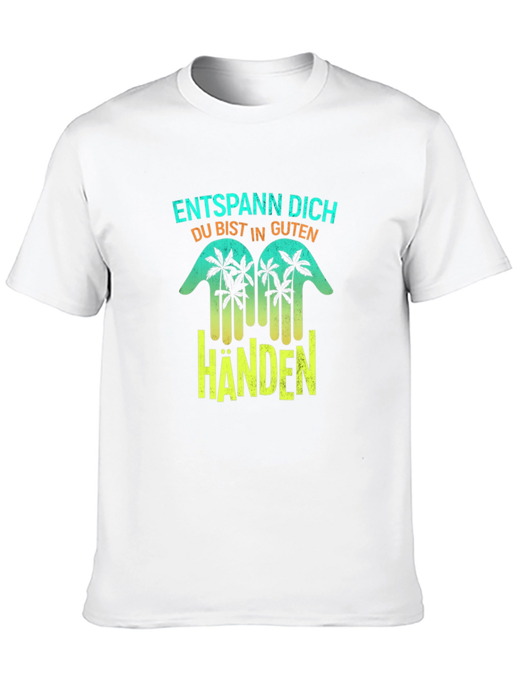 Entspann Dich Black T-Shirt - Relax in Good Hands