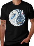 Yin Yang Surfing T-Shirt: Reaper vs. Surfer