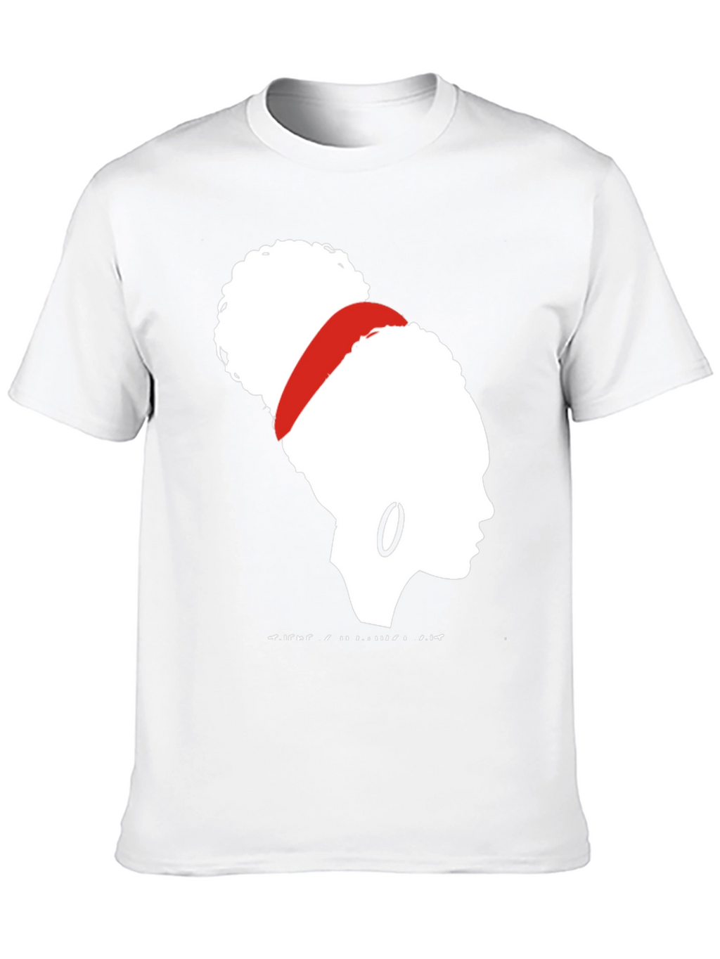 Silhouette Afro Black T-Shirt