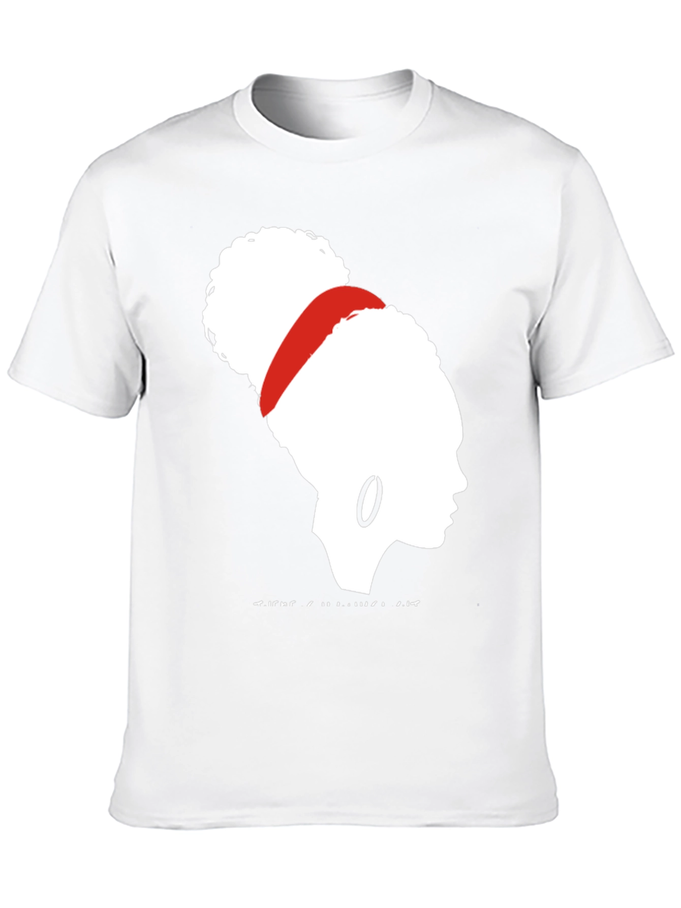 Silhouette Afro Black T-Shirt