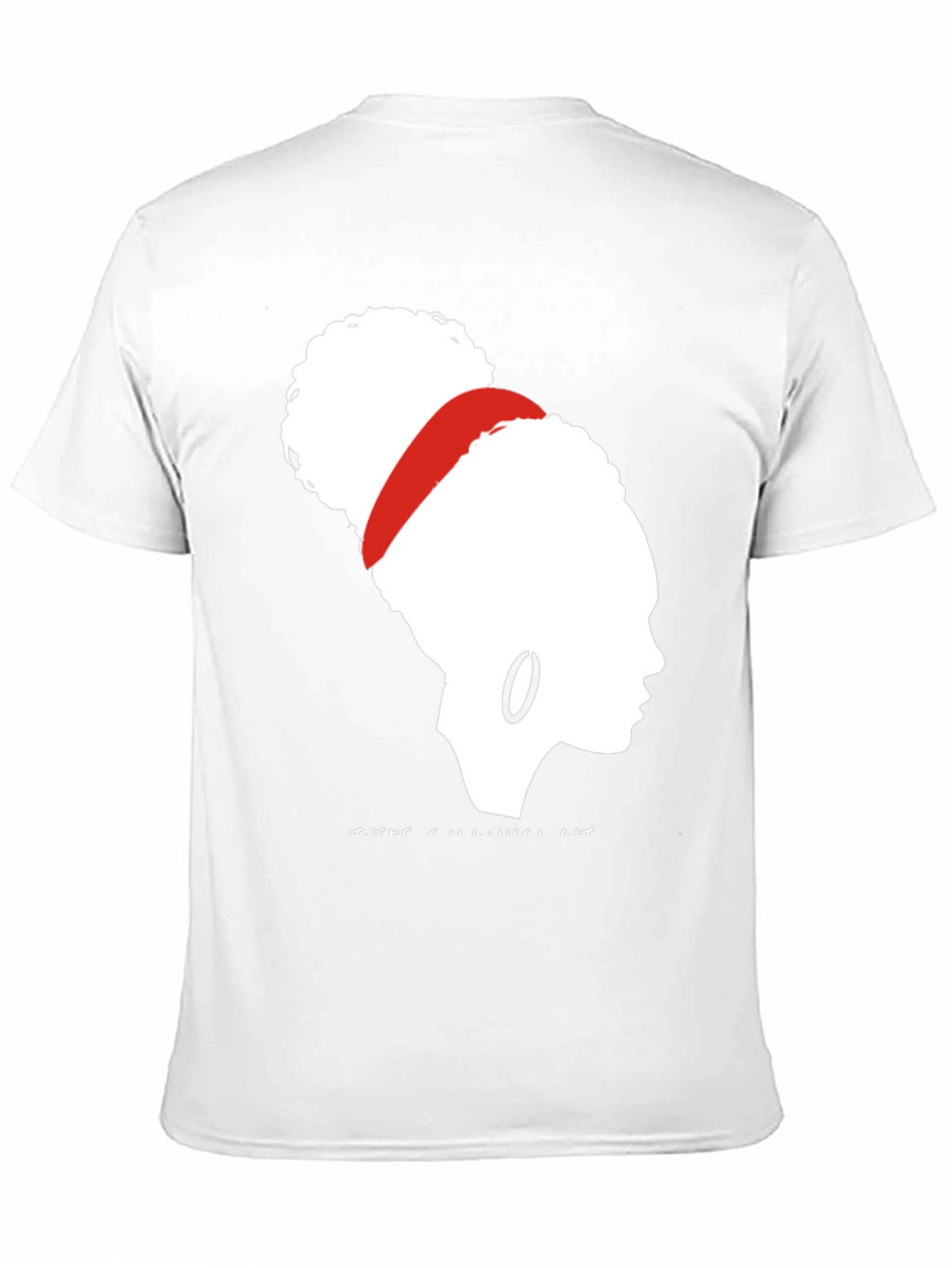 Silhouette Afro Black T-Shirt