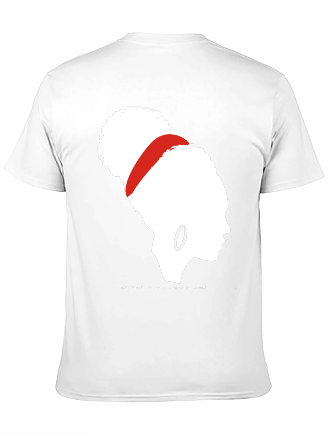 Silhouette Afro Black T-Shirt