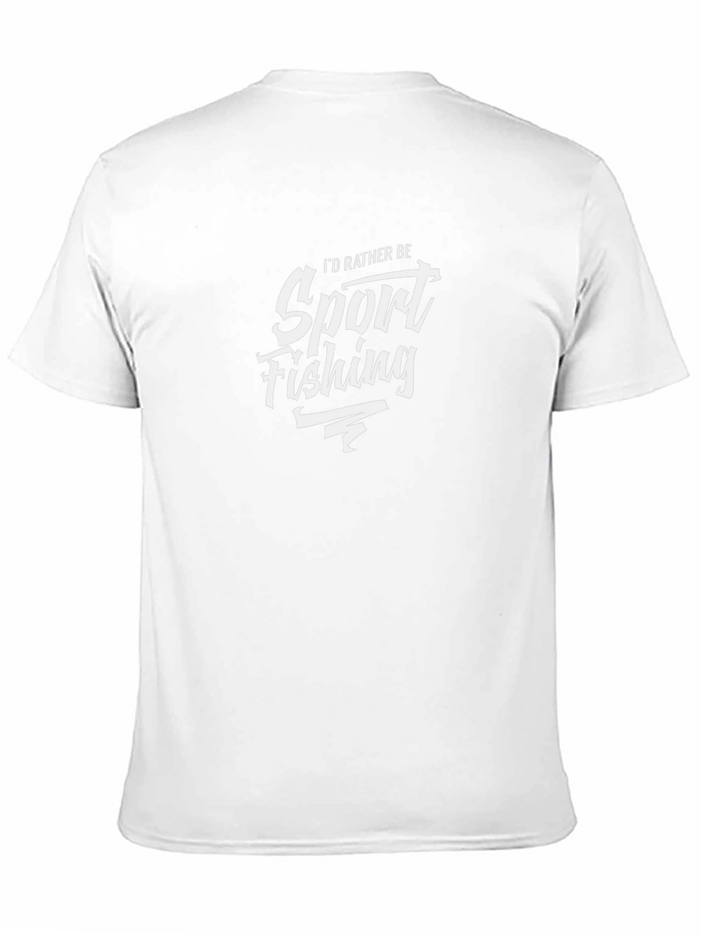 Sport Fishing T-Shirt - Mens Black Tee