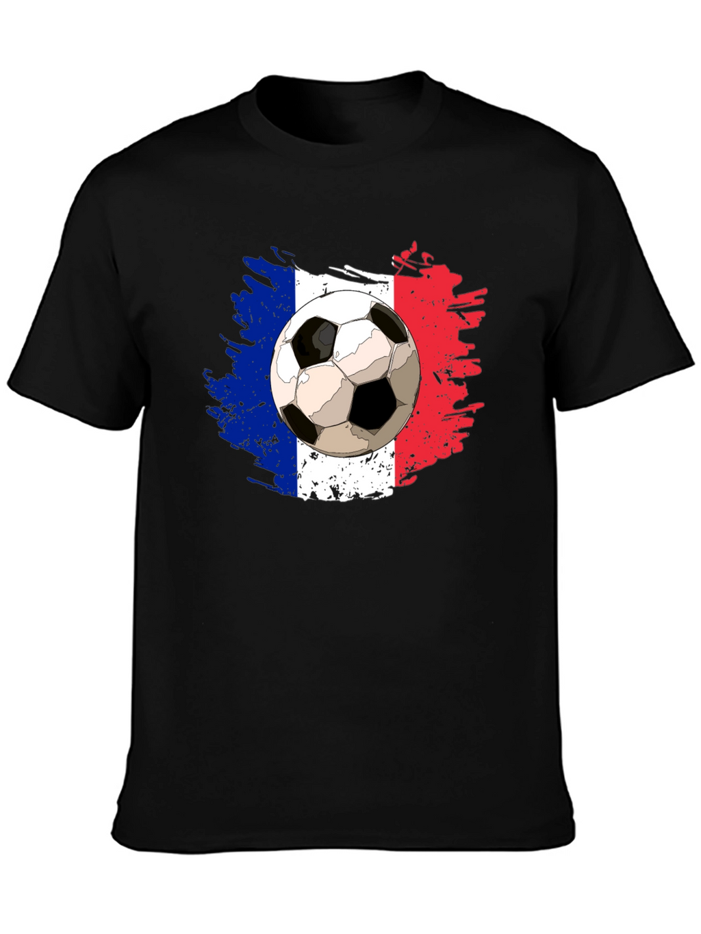 France Soccer T-Shirt - French Flag Football Tee