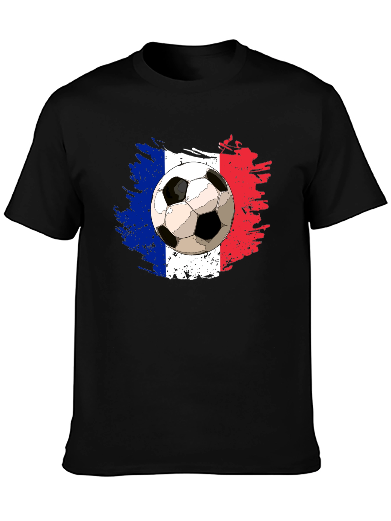 France Soccer T-Shirt - French Flag Football Tee