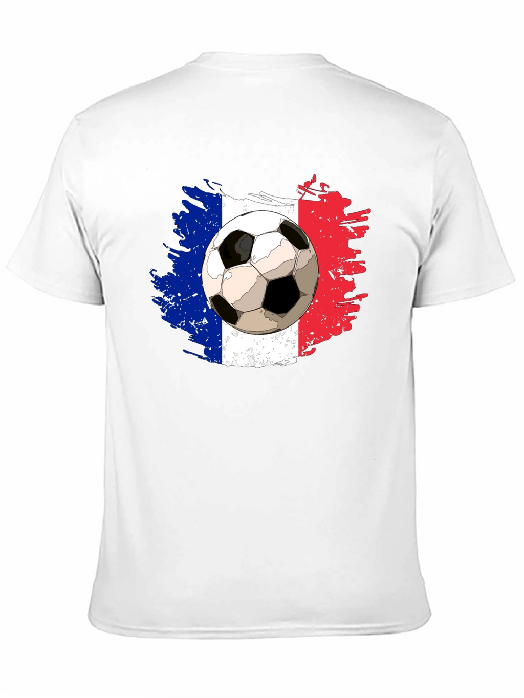 France Soccer T-Shirt - French Flag Football Tee