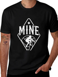 Volleyball MINE Graphic Tee - Sporty Activewear