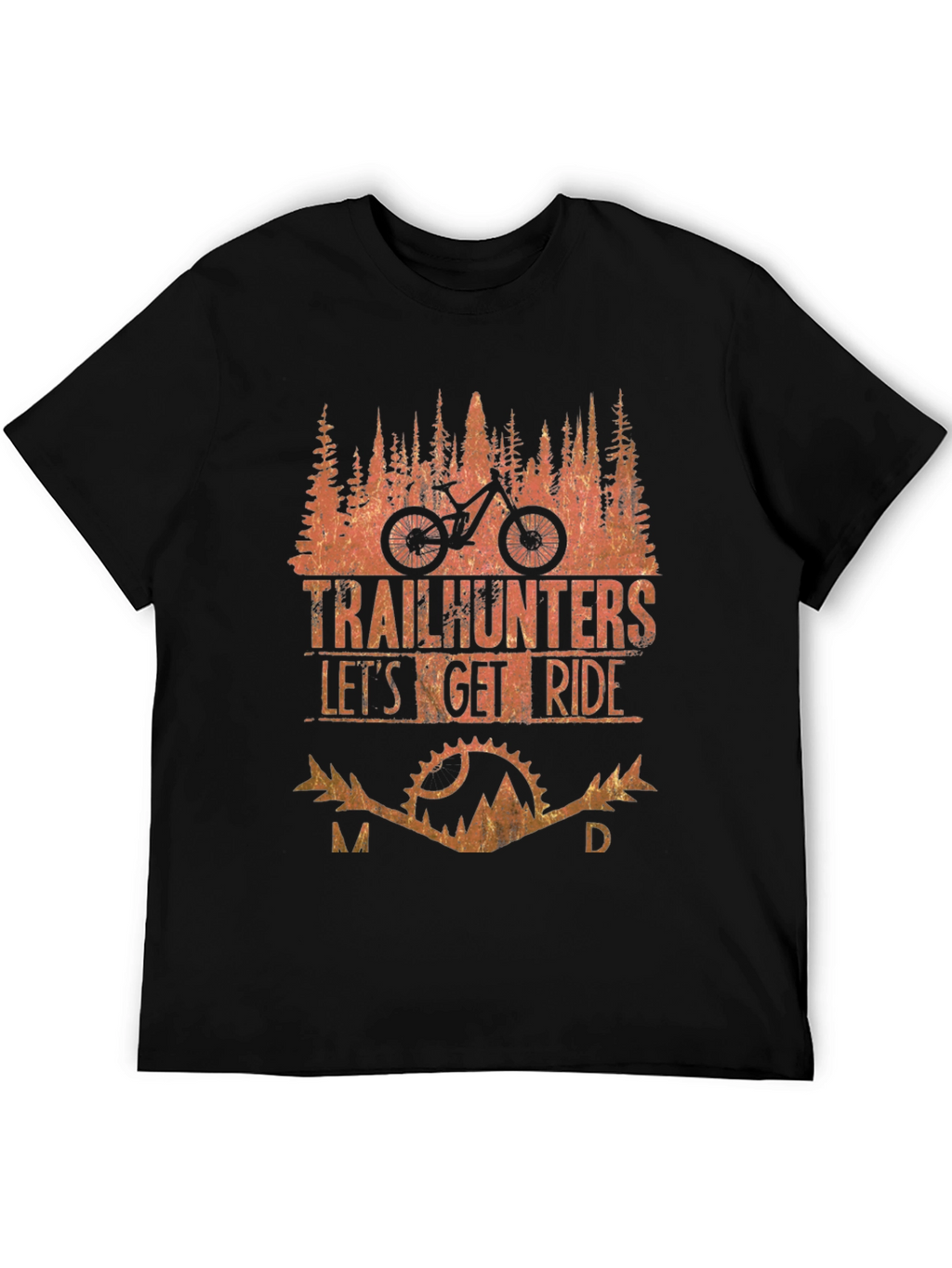 Trailhunters Lets Get Ride Black T-Shirt