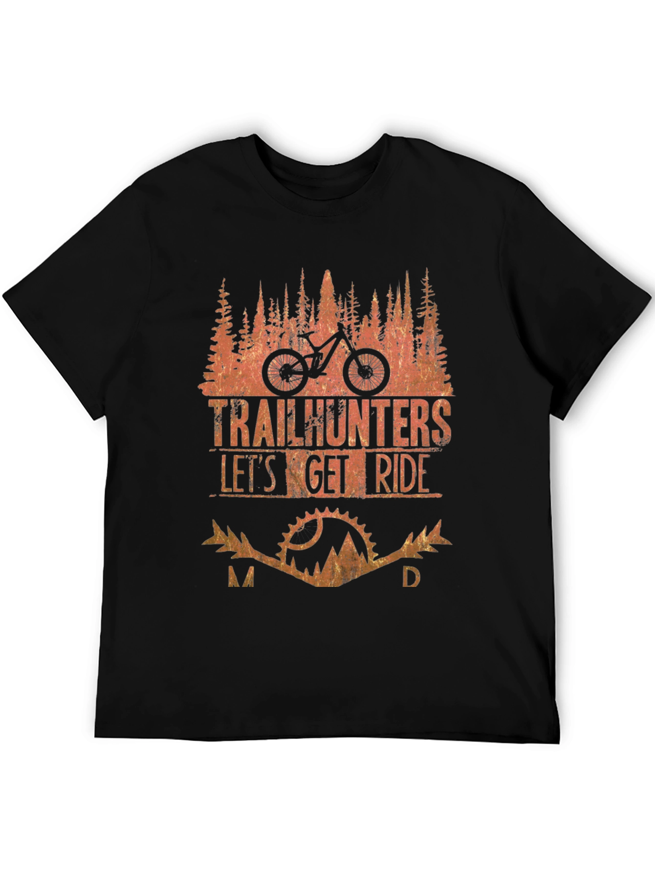 Trailhunters Lets Get Ride Black T-Shirt