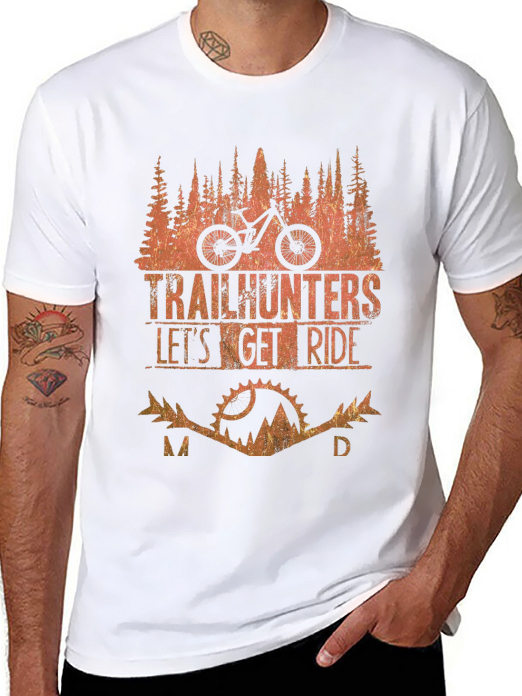 Trailhunters Lets Get Ride Black T-Shirt