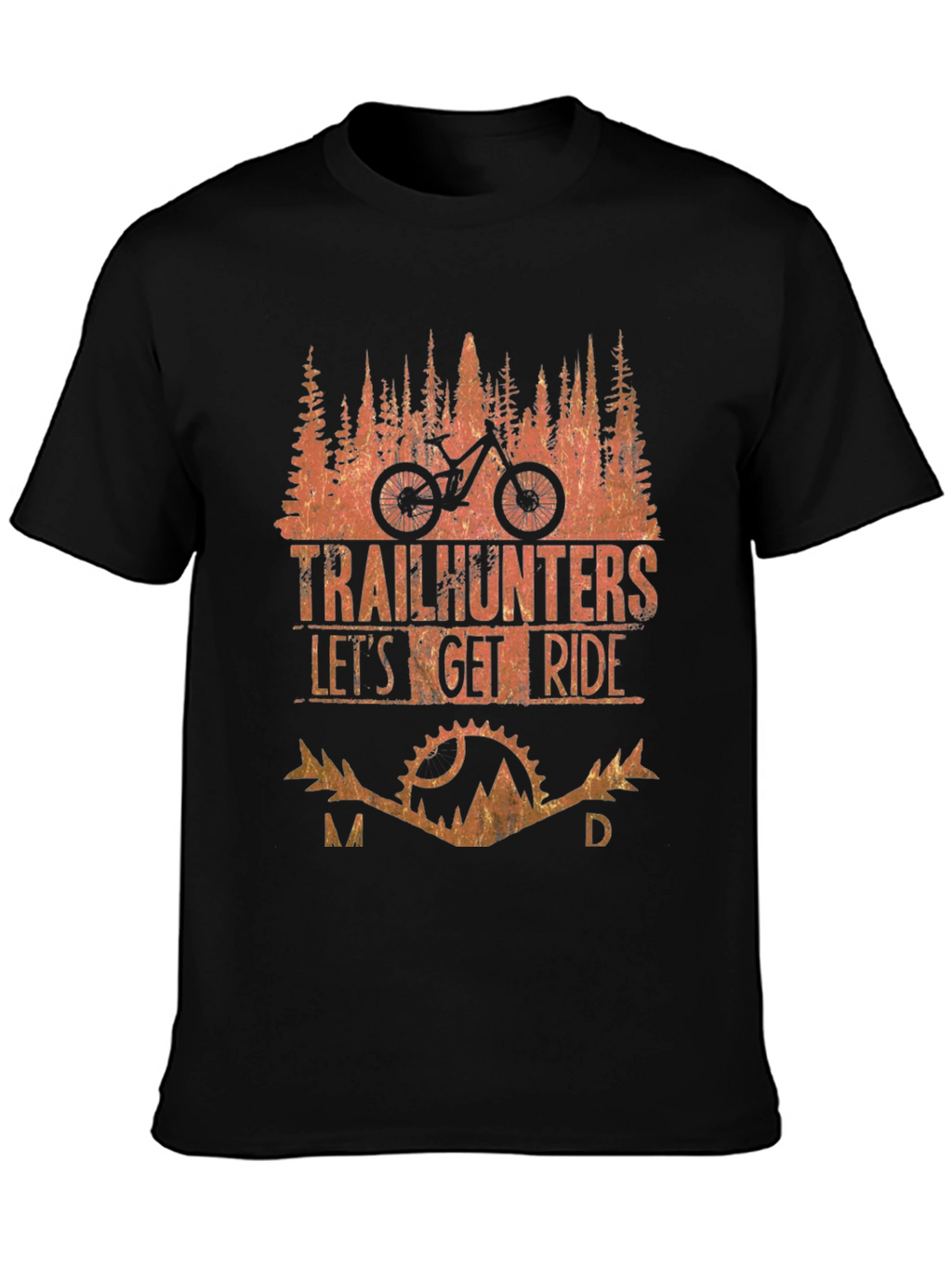 Trailhunters Lets Get Ride Black T-Shirt