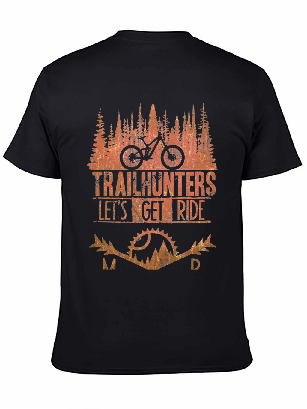 Trailhunters Lets Get Ride Black T-Shirt