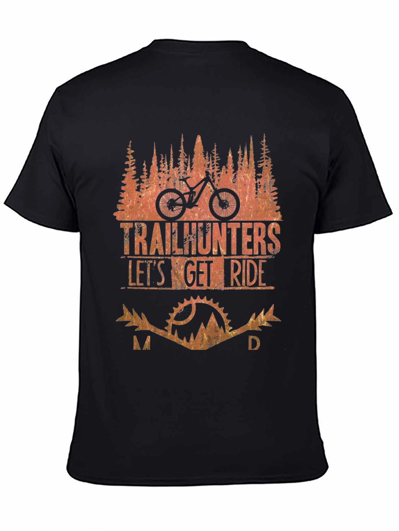 Trailhunters Lets Get Ride Black T-Shirt