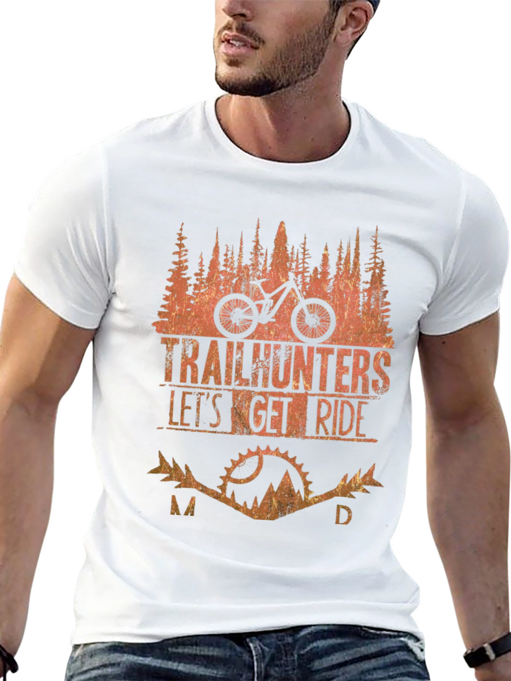 Trailhunters Lets Get Ride Black T-Shirt